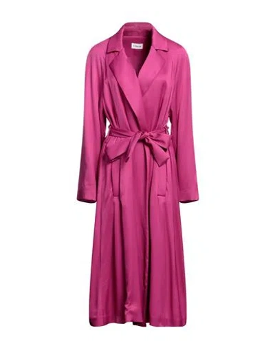 P.a.r.o.s.h P. A.r. O.s. H. Woman Overcoat Mauve Size M Viscose In Purple