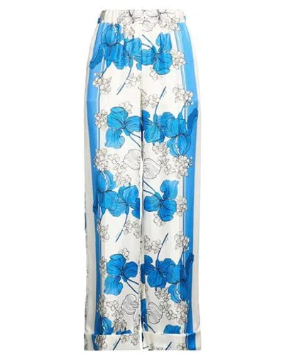 P.a.r.o.s.h P. A.r. O.s. H. Woman Pants Azure Size L Silk In Blue