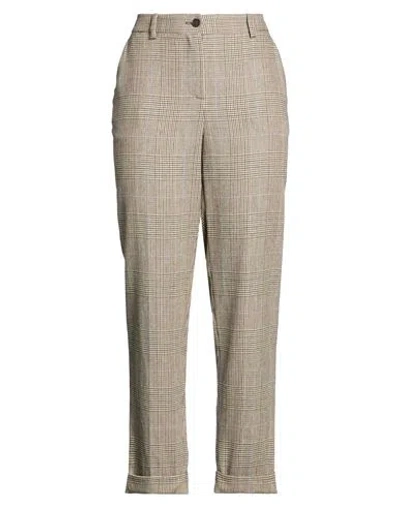 P.a.r.o.s.h P. A.r. O.s. H. Woman Pants Beige Size L Viscose, Wool In Neutral