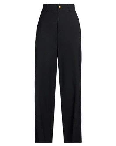 P.a.r.o.s.h P. A.r. O.s. H. Woman Pants Black Size L Virgin Wool, Elastane