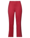 P.a.r.o.s.h P. A.r. O.s. H. Woman Pants Brick Size M Virgin Wool, Elastane In Red