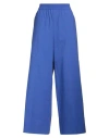 P.a.r.o.s.h P. A.r. O.s. H. Woman Pants Bright Blue Size M Cotton