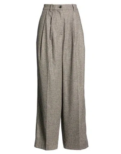 P.a.r.o.s.h P. A.r. O.s. H. Woman Pants Brown Size S Wool, Polyester, Viscose In Gray