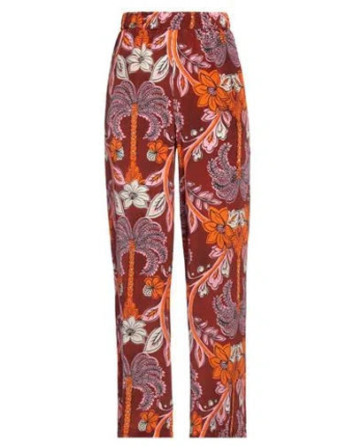 P.a.r.o.s.h P. A.r. O.s. H. Woman Pants Brown Size Xl Silk