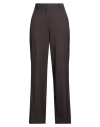 P.a.r.o.s.h P. A.r. O.s. H. Woman Pants Chocolate Brown Size M Virgin Wool, Elastane, Acetate, Polyamide