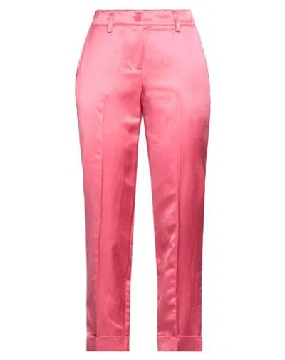 P.a.r.o.s.h P. A.r. O.s. H. Woman Pants Coral Size M Viscose, Linen, Cotton In Red