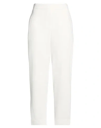 P.a.r.o.s.h P. A.r. O.s. H. Woman Pants Cream Size L Polyester In White