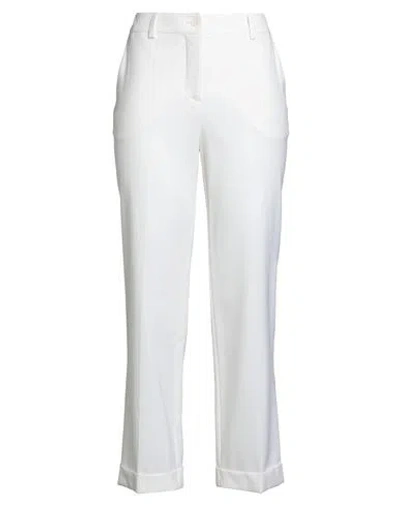 P.a.r.o.s.h P. A.r. O.s. H. Woman Pants Cream Size M Virgin Wool, Elastane In White