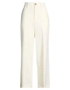 P.a.r.o.s.h P. A.r. O.s. H. Woman Pants Cream Size M Virgin Wool, Elastane In White