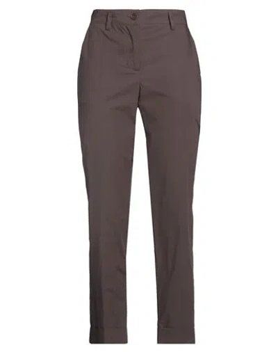 P.a.r.o.s.h P. A.r. O.s. H. Woman Pants Dark Brown Size M Cotton