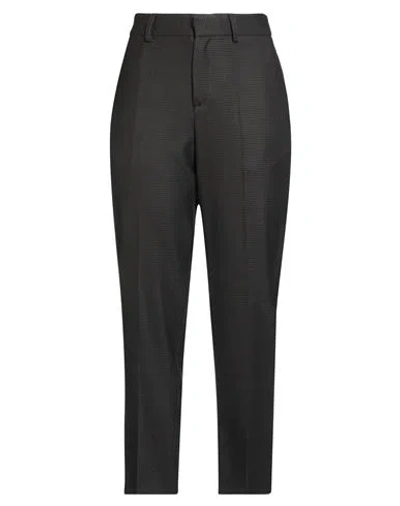 P.a.r.o.s.h P. A.r. O.s. H. Woman Pants Dark Brown Size M Virgin Wool, Elastane In Black