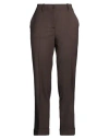P.a.r.o.s.h P. A.r. O.s. H. Woman Pants Dark Brown Size M Virgin Wool, Elastane