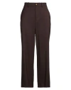 P.a.r.o.s.h P. A.r. O.s. H. Woman Pants Dark Brown Size M Virgin Wool, Elastane
