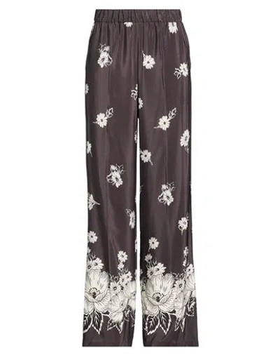 P.a.r.o.s.h P. A.r. O.s. H. Woman Pants Dark Brown Size S Silk