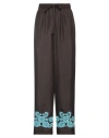 P.a.r.o.s.h P. A.r. O.s. H. Woman Pants Dark Brown Size S Silk