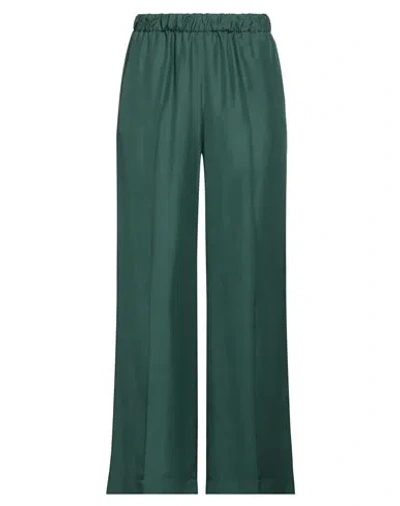 P.a.r.o.s.h P. A.r. O.s. H. Woman Pants Dark Green Size L Silk