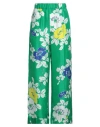 P.a.r.o.s.h P. A.r. O.s. H. Woman Pants Emerald Green Size M Silk In Green