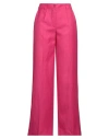P.a.r.o.s.h P. A.r. O.s. H. Woman Pants Fuchsia Size M Viscose, Linen In Pink