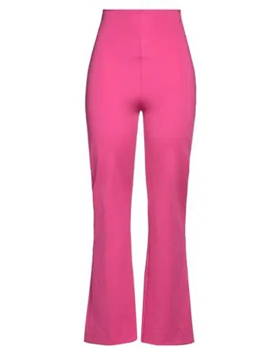 P.a.r.o.s.h P. A.r. O.s. H. Woman Pants Fuchsia Size M Viscose, Polyamide, Elastane In Pink
