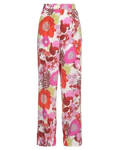 P.a.r.o.s.h P. A.r. O.s. H. Woman Pants Fuchsia Size S Silk In Pink