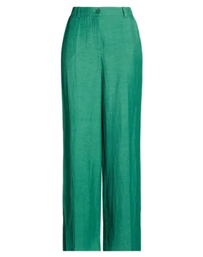 P.a.r.o.s.h P. A.r. O.s. H. Woman Pants Green Size M Viscose, Linen