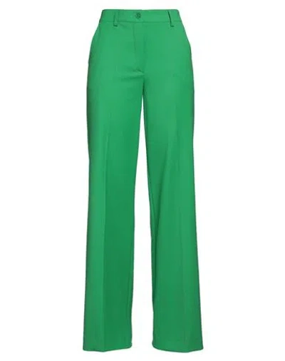 P.a.r.o.s.h P. A.r. O.s. H. Woman Pants Green Size S Virgin Wool, Elastane In Green