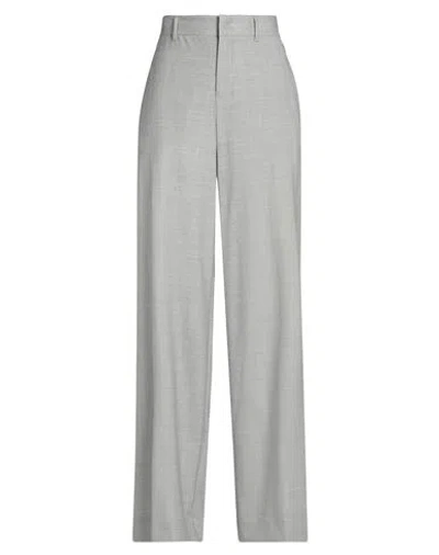 P.A.R.O.S.H P. A.R. O.S. H. WOMAN PANTS GREY SIZE L VIRGIN WOOL, ELASTANE