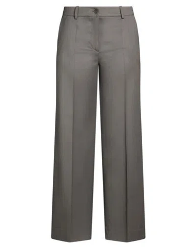 P.a.r.o.s.h P. A.r. O.s. H. Woman Pants Grey Size M Virgin Wool, Elastane In Gray