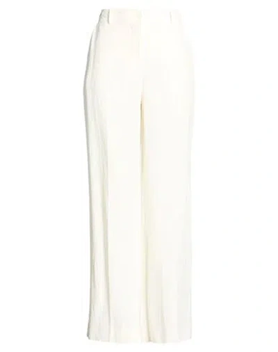 P.a.r.o.s.h P. A.r. O.s. H. Woman Pants Ivory Size M Viscose, Linen In White