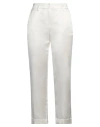 P.a.r.o.s.h P. A.r. O.s. H. Woman Pants Ivory Size S Viscose, Linen, Cotton In White
