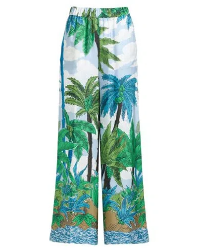 P.a.r.o.s.h P. A.r. O.s. H. Woman Pants Light Blue Size S Silk