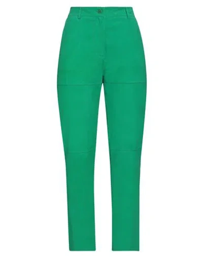 P.a.r.o.s.h P. A.r. O.s. H. Woman Pants Light Green Size S Goat Skin