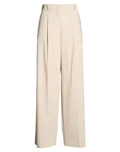 P.a.r.o.s.h P. A.r. O.s. H. Woman Pants Light Grey Size M Virgin Wool, Elastane In Neutral