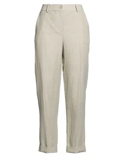 P.a.r.o.s.h P. A.r. O.s. H. Woman Pants Light Grey Size Xl Viscose, Linen In Gray