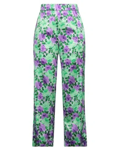 P.a.r.o.s.h P. A.r. O.s. H. Woman Pants Lilac Size L Silk, Elastane In Purple