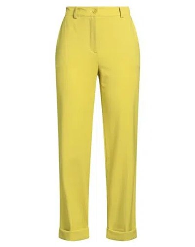 P.a.r.o.s.h P. A.r. O.s. H. Woman Pants Lime Green Size S Virgin Wool, Elastane
