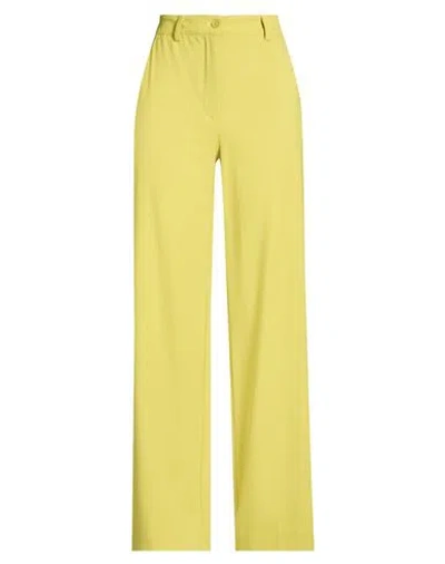 P.a.r.o.s.h P. A.r. O.s. H. Woman Pants Lime Green Size S Virgin Wool, Elastane