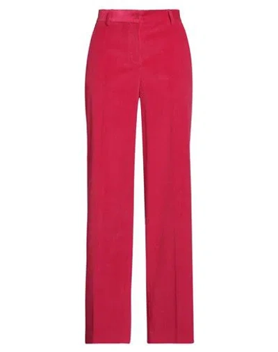 P.A.R.O.S.H P. A.R. O.S. H. WOMAN PANTS MAGENTA SIZE L COTTON, ELASTANE