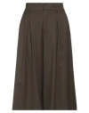 P.a.r.o.s.h P. A.r. O.s. H. Woman Pants Military Green Size M Virgin Wool, Elastane In Green