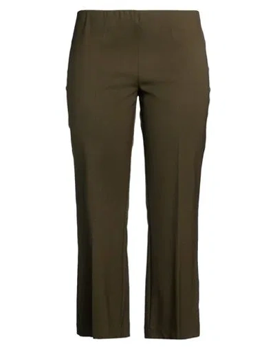 P.a.r.o.s.h P. A.r. O.s. H. Woman Pants Military Green Size Xs Virgin Wool, Elastane In Multi