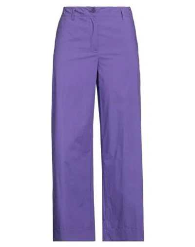 P.a.r.o.s.h P. A.r. O.s. H. Woman Pants Purple Size Xl Cotton
