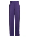 P.a.r.o.s.h P. A.r. O.s. H. Woman Pants Purple Size Xl Virgin Wool, Elastane