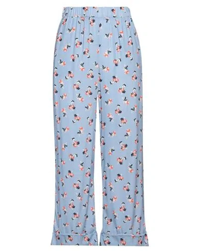 P.a.r.o.s.h High-waist Straight-leg Trousers In Blue