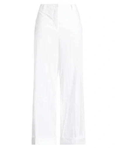 P.a.r.o.s.h P. A.r. O.s. H. Woman Pants White Size L Cotton