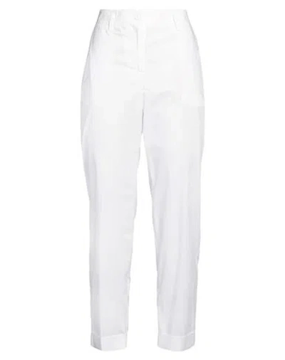 P.a.r.o.s.h P. A.r. O.s. H. Woman Pants White Size L Cotton