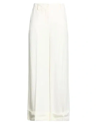 P.a.r.o.s.h P. A.r. O.s. H. Woman Pants White Size S Viscose, Linen