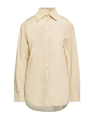 P.a.r.o.s.h P. A.r. O.s. H. Woman Shirt Beige Size M Polyester In Brown