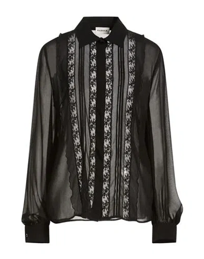 P.a.r.o.s.h P. A.r. O.s. H. Woman Shirt Black Size L Polyester, Cotton, Polyamide