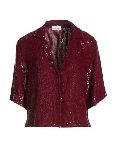 P.a.r.o.s.h P. A.r. O.s. H. Woman Shirt Burgundy Size Xs Viscose