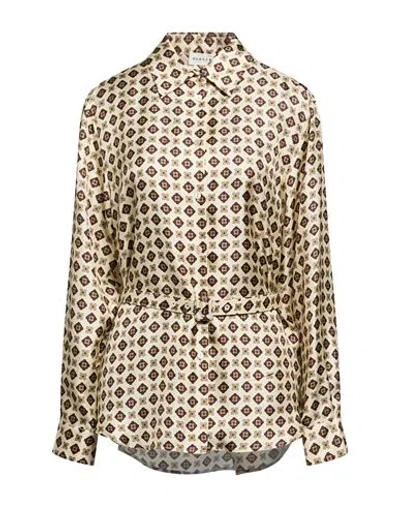 P.a.r.o.s.h P. A.r. O.s. H. Woman Shirt Cream Size M Silk In White